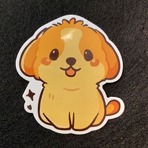 🎉10/$10 Stickers - Adorable Puppy Dog Sticker - Picture 2 of 2